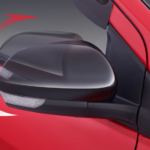 Black Outer Mirror with Auto Folding